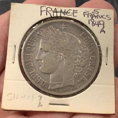 Foreign Estate Coin Lot (1840-1850)