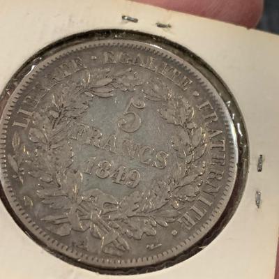 Foreign Estate Coin Lot (1840-1850)