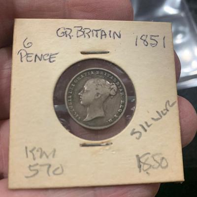 Foreign Estate Coins Lot (1850-1860)