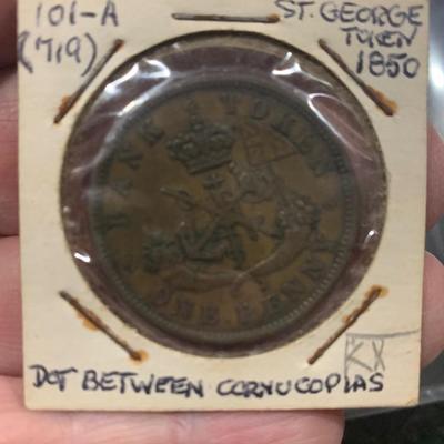 Foreign Estate Coins Lot (1850-1860)