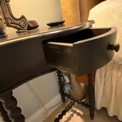 English Barley Twist Single Drawer Side Table