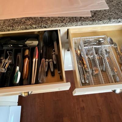 Lot full of Silverware and Utensils