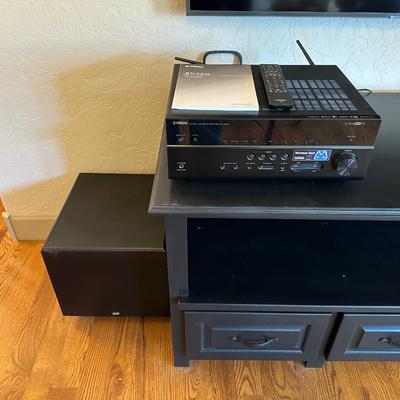 YAMAHA RX-V559 AV RECEIVER W/REMOTE