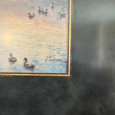 THOMAS KINKADE "THE END OF A PERFECT DAY III" W/COA