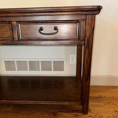 2 DRAWER SOFA/FOYER TABLE
