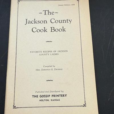 Holton & 1933 Jackson County cookbook