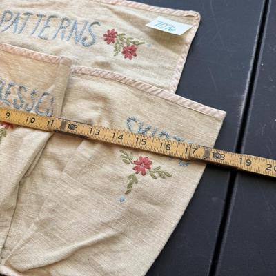 Great place to keep your patterns