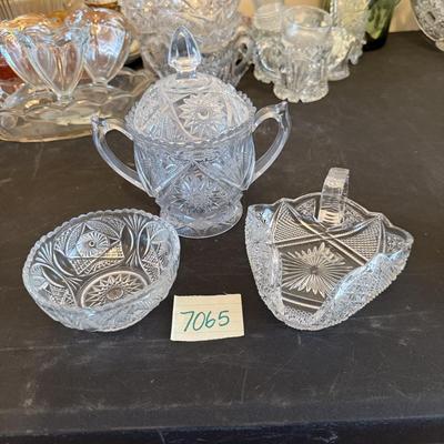 3 stunning glass pieces