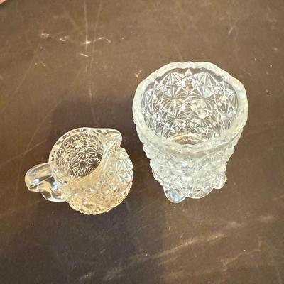 Toothpick & mini pitcher