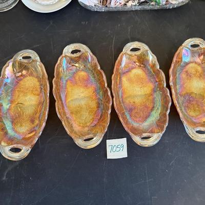 4 marigold relish dishes