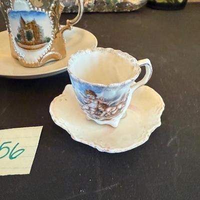 Trio of tea cups