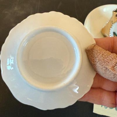 Trio of tea cups