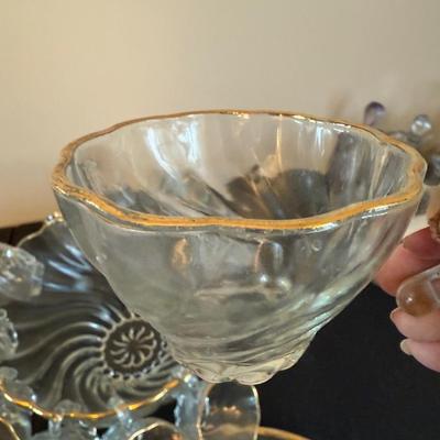 Punch bowl & serving tray just in time for the holidays