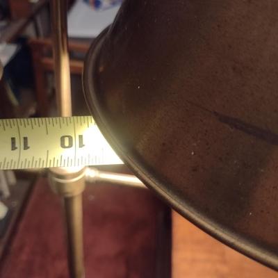 Brass Tole Style Floor Lamp- Approx 55 1/2" Tall