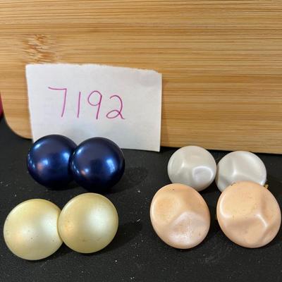 Clip on earrings