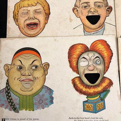 Funny Face Punch Out Sheets