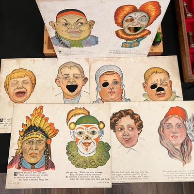 Funny Face Punch Out Sheets