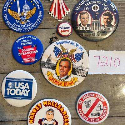 Political buttons