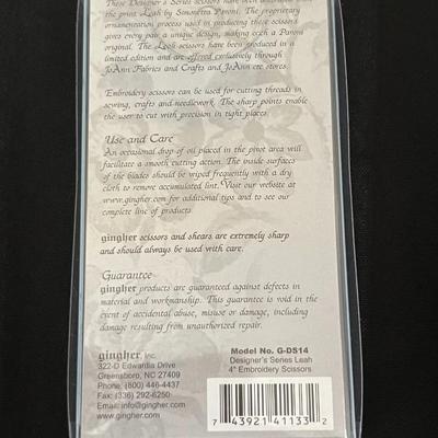 Gingher Designer's Series Scissors