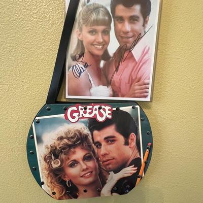 Grease Soundtrack Purse and SIgned Photo