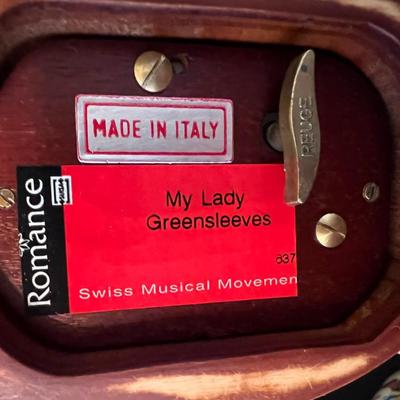 2 Italian Instrument Music boxes