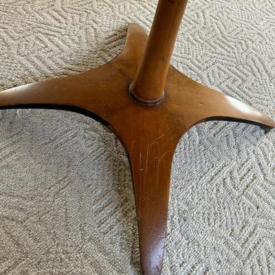 Brown 42" Round Table