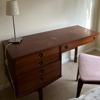 Antique Desk - needs leg repair.