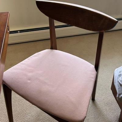 Antique Chair with Pink Cushion