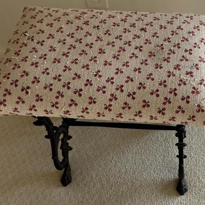 Floral Bench