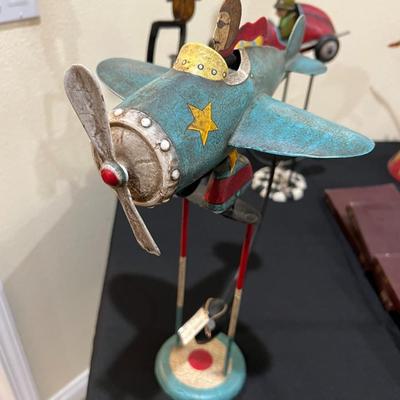 Flying Ace Tin Balancing Toy