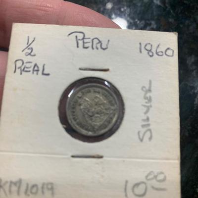 Foreign Estate Coin Lot (1860-1870)