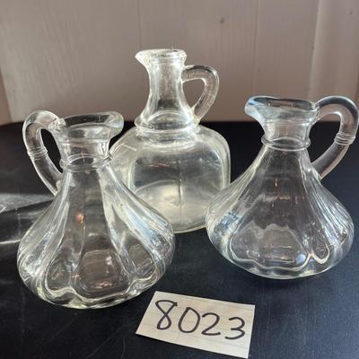 Glass cruets