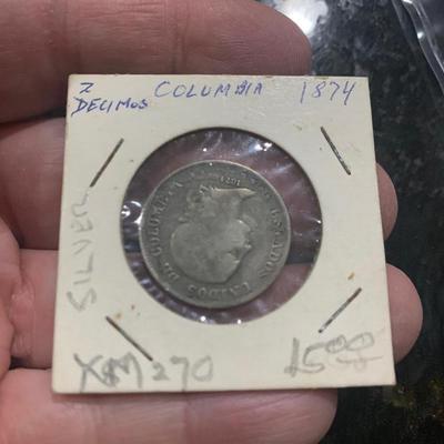 Foreign Estate Coin Lot (1870-1880)