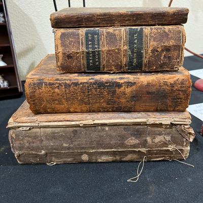4 Antique Books