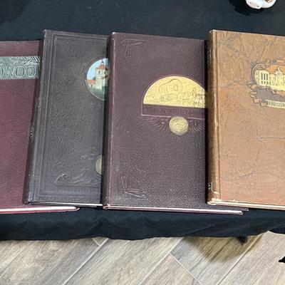 4 Redwood Yearbooks