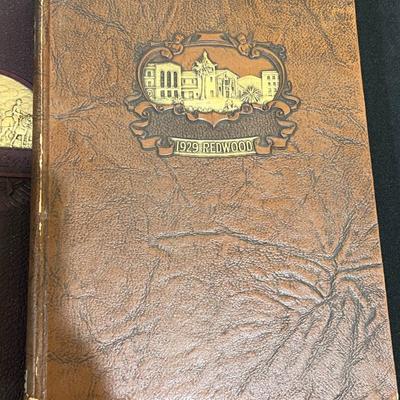 4 Redwood Yearbooks