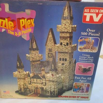 Vintage 3 D & Art Gallery Pre Owned Puzzles (See All Pictures)
