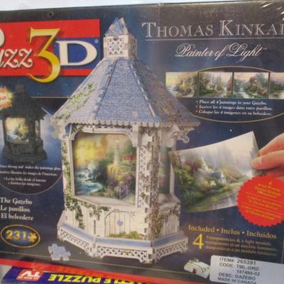 Vintage 3 D & Art Gallery Pre Owned Puzzles (See All Pictures)
