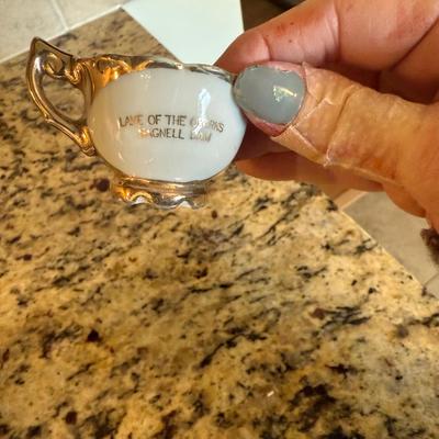 Bagnell Dam small teacup & pot