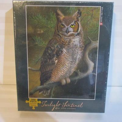 Sealed Twilight Sentinel Owl Puzzle By Gene Stevens