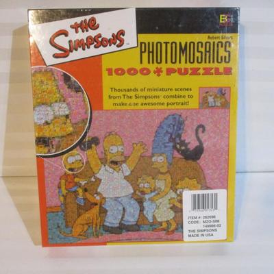 The Simpsons Photomosaics Puzzle
