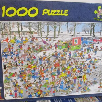 9 Sealed Puzzles - 7 Jumbo Jan Van Haasteren - 1 Ravensburger 1 Mike Jupps's Puzzle (See All Pictures) Choice 44/45