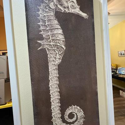 Large Seahorse Picture