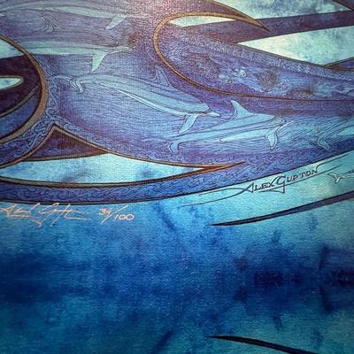 2 Alex Gupton Signed Paintings