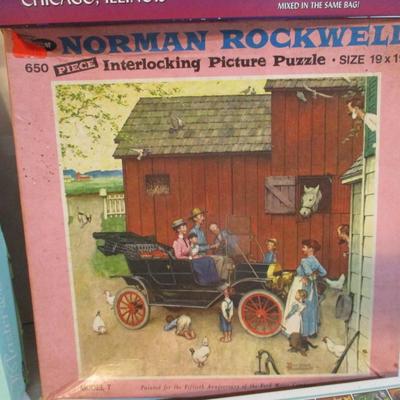 Assortment Of 11 - Pre Owned Puzzles Choice 47/49 (See All Pictures)