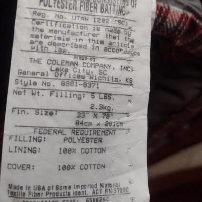 Coleman Sleeping Bag