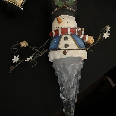 Snowman Solar Light