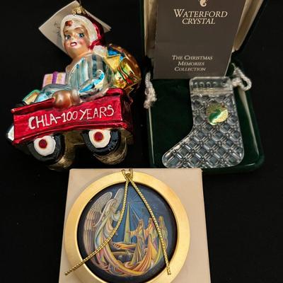 Radko, Waterford and Glad Tidings Ornaments