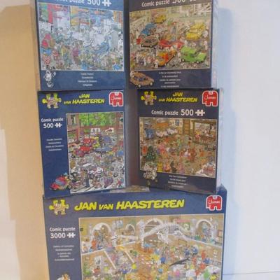 10 - Sealed - Jumbo Jan Van Haasteren Puzzles Choice 56/57 (See All Pictures)