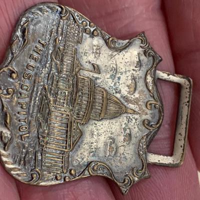 Antique US Capitol ID Badge